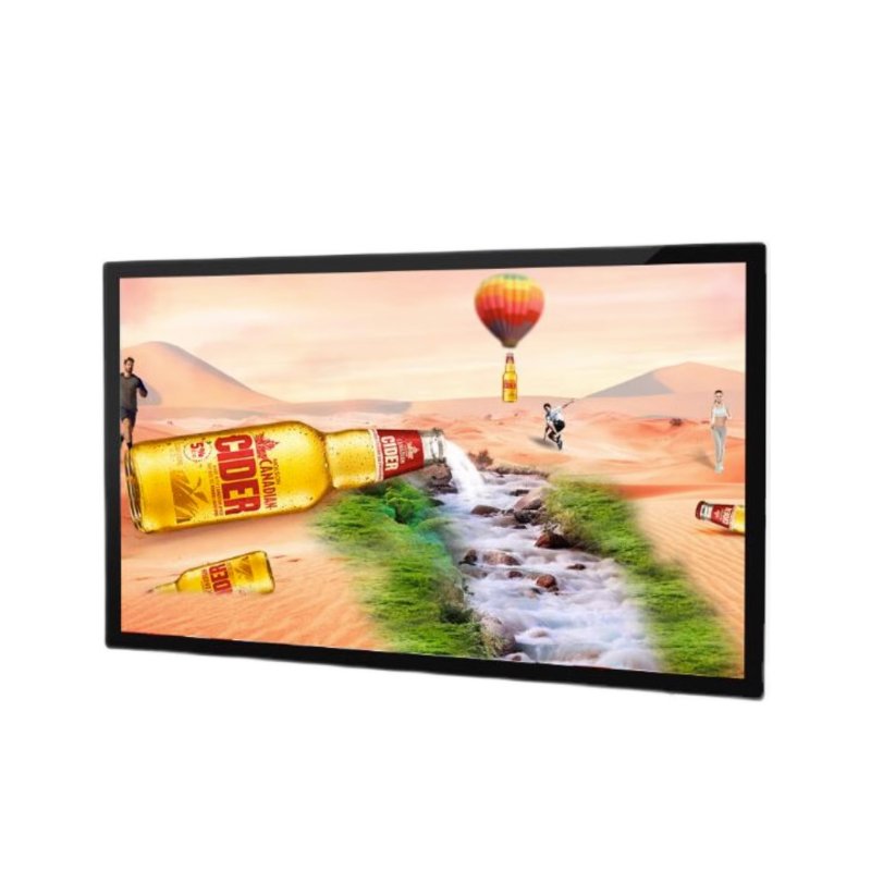 23.6 Horizontal and Vertical Capacitive Touch Video LED Advertising Displays Wall Mounted Display Indoor Usage