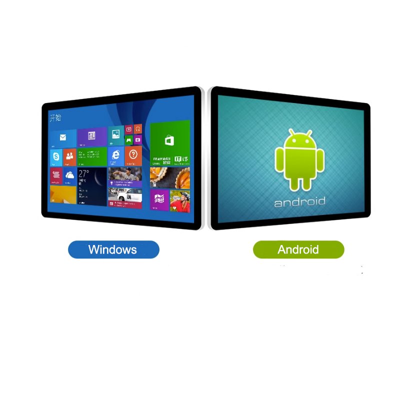 23.6 Horizontal and Vertical Capacitive Touch Video LED Advertising Displays Wall Mounted Display Indoor Usage