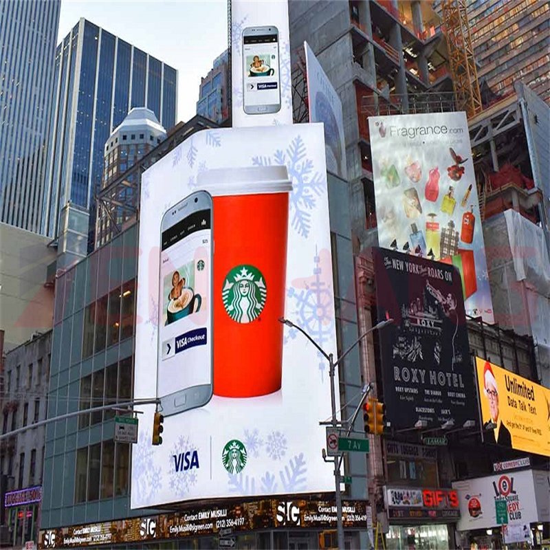 P5 P10 Front and Rear Service Outdoor Fixed Led Display Billboard Sign Board Signage Advertising Screen