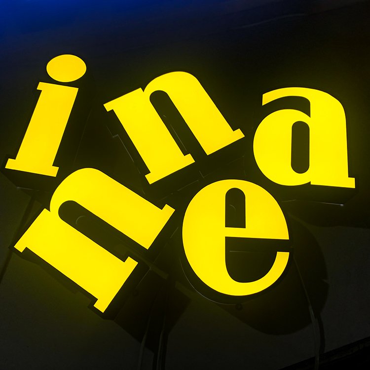Custom logo led shop name sign 3d letters signboard led letters light up sign 3d signage letters 3d custom led sign for business