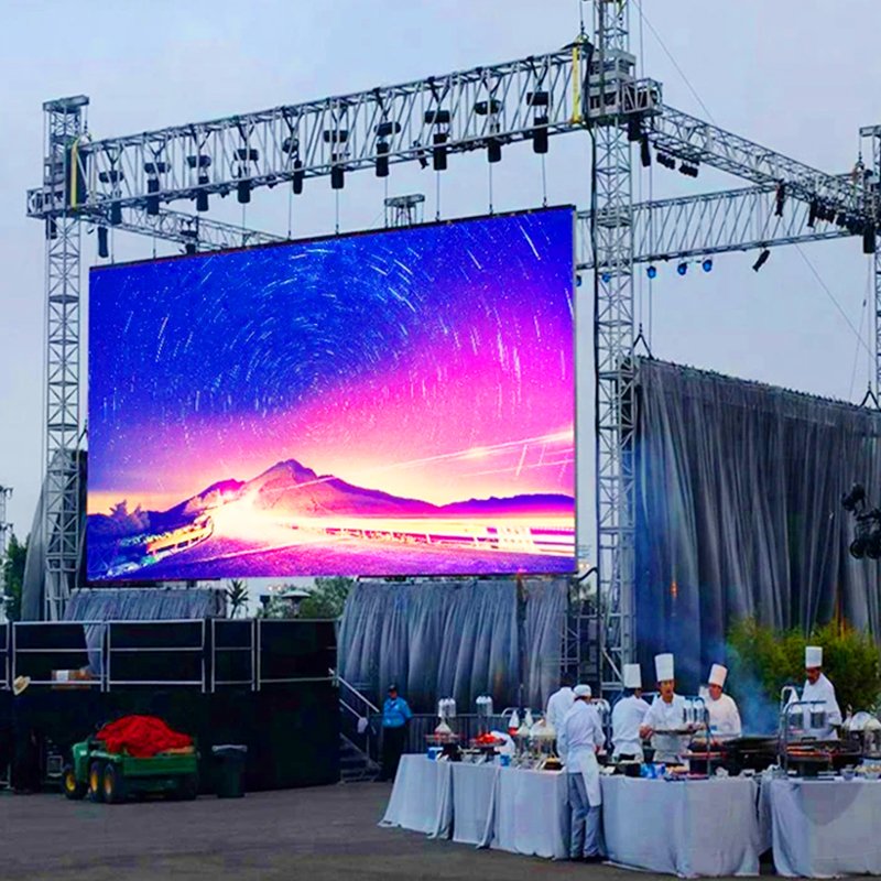 Indoor P2.976 P3.91 P4.81 500x500 Die Casting Aluminum Stage advertising Panel Display Led Screen