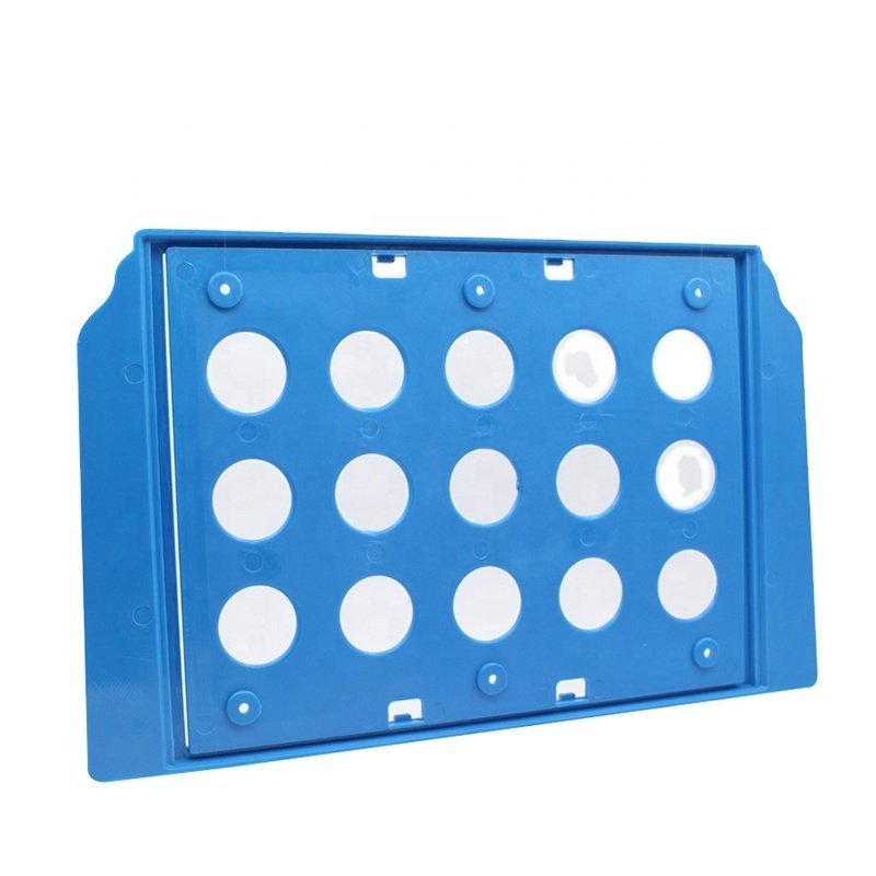Bus seat headrest covers plastic advertising board