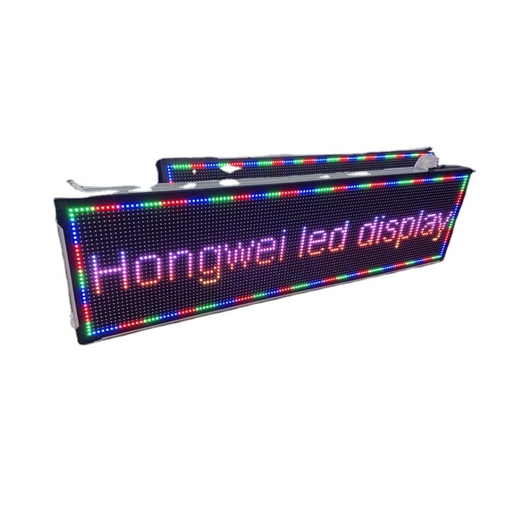 P10 Led Sign Screen Smartphone APP Programmable Message Board LED Billboard Foldable Stand Multi-language Screen