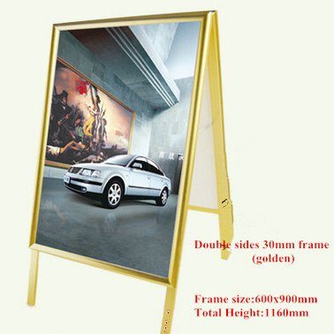 Floor standing poster snap frame