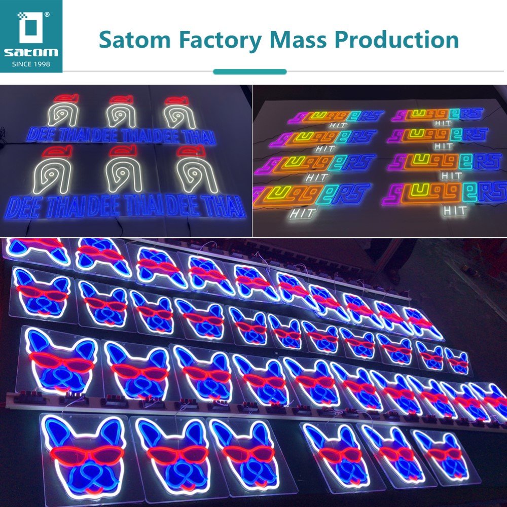 Factory Price Custom Cafe Sign Led Neon Flex Letters Custom Beer Sign Bar Open Neon Signs for Advertising