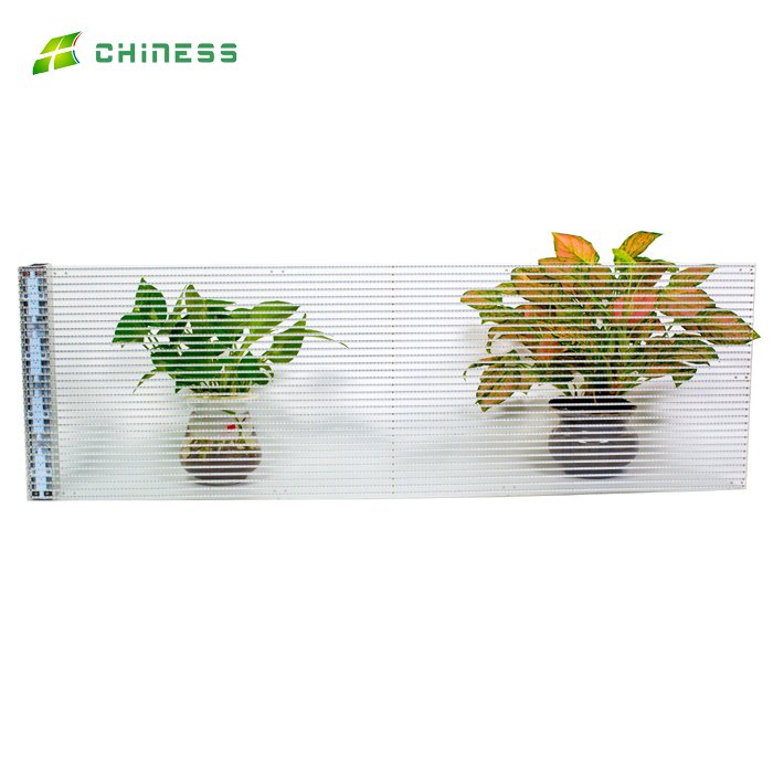 CNS P5-10 Led Film Screen Adhesive transparent Flexible Soft Pcb Board Pvc Plastic Clear Video Display Indoor use face outdoor