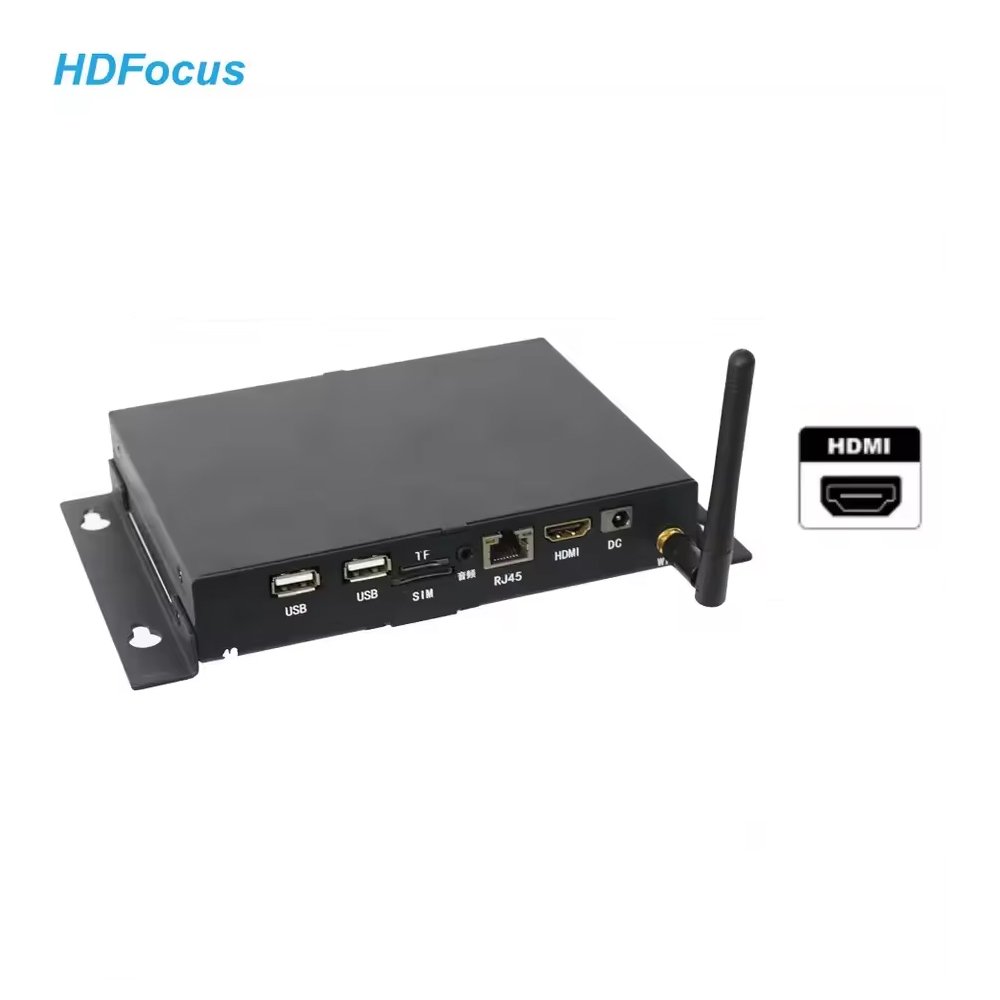 Indoor Screen Advertising Android Wifi Network Digital Signage Menu Boards Media Player For Advertising