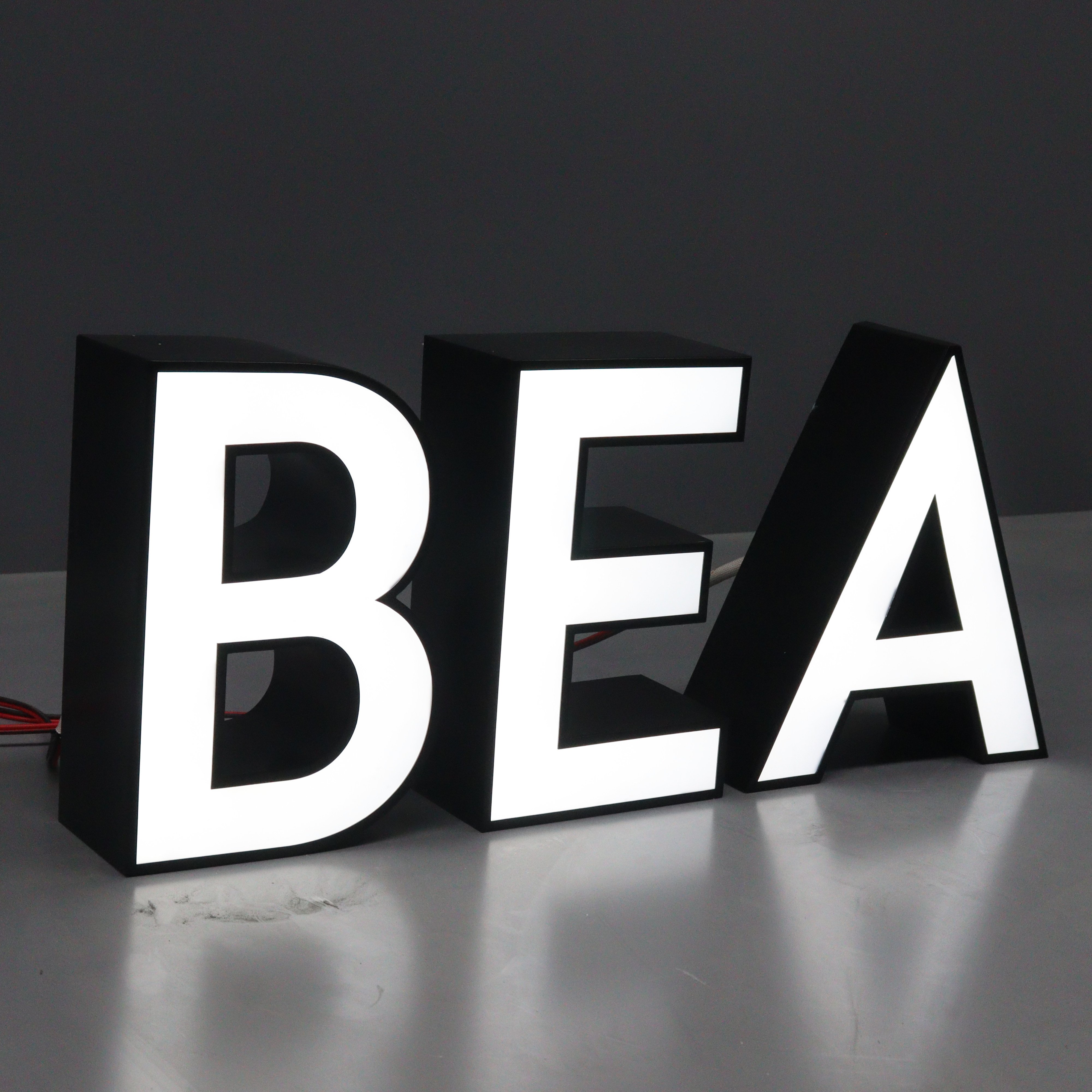 Commercial Sign Board For Business Shop Sign Logo 3D Led Logo Channel Letter Signage Custom Outdoor Advertising Led Sign Board
