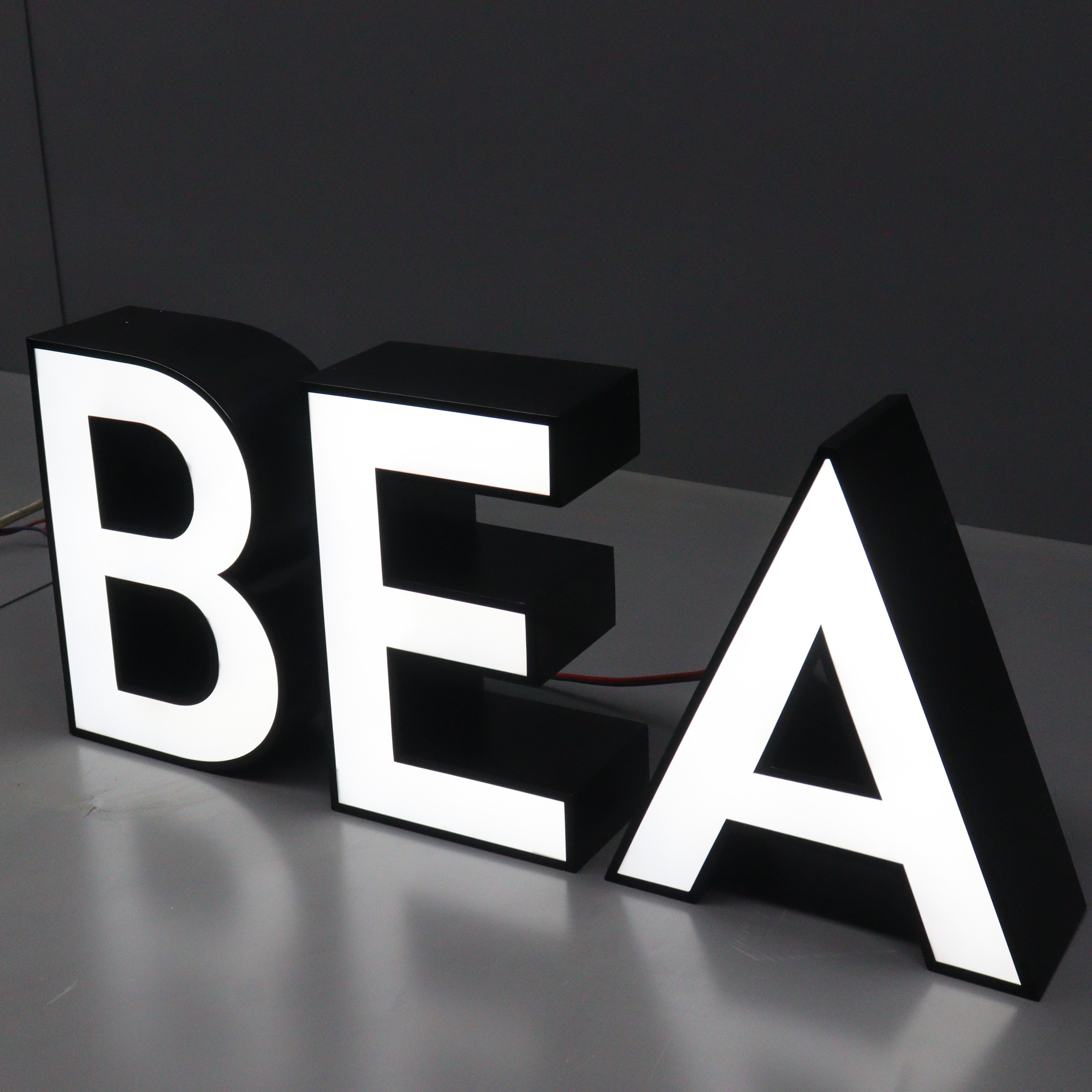 Commercial Sign Board For Business Shop Sign Logo 3D Led Logo Channel Letter Signage Custom Outdoor Advertising Led Sign Board