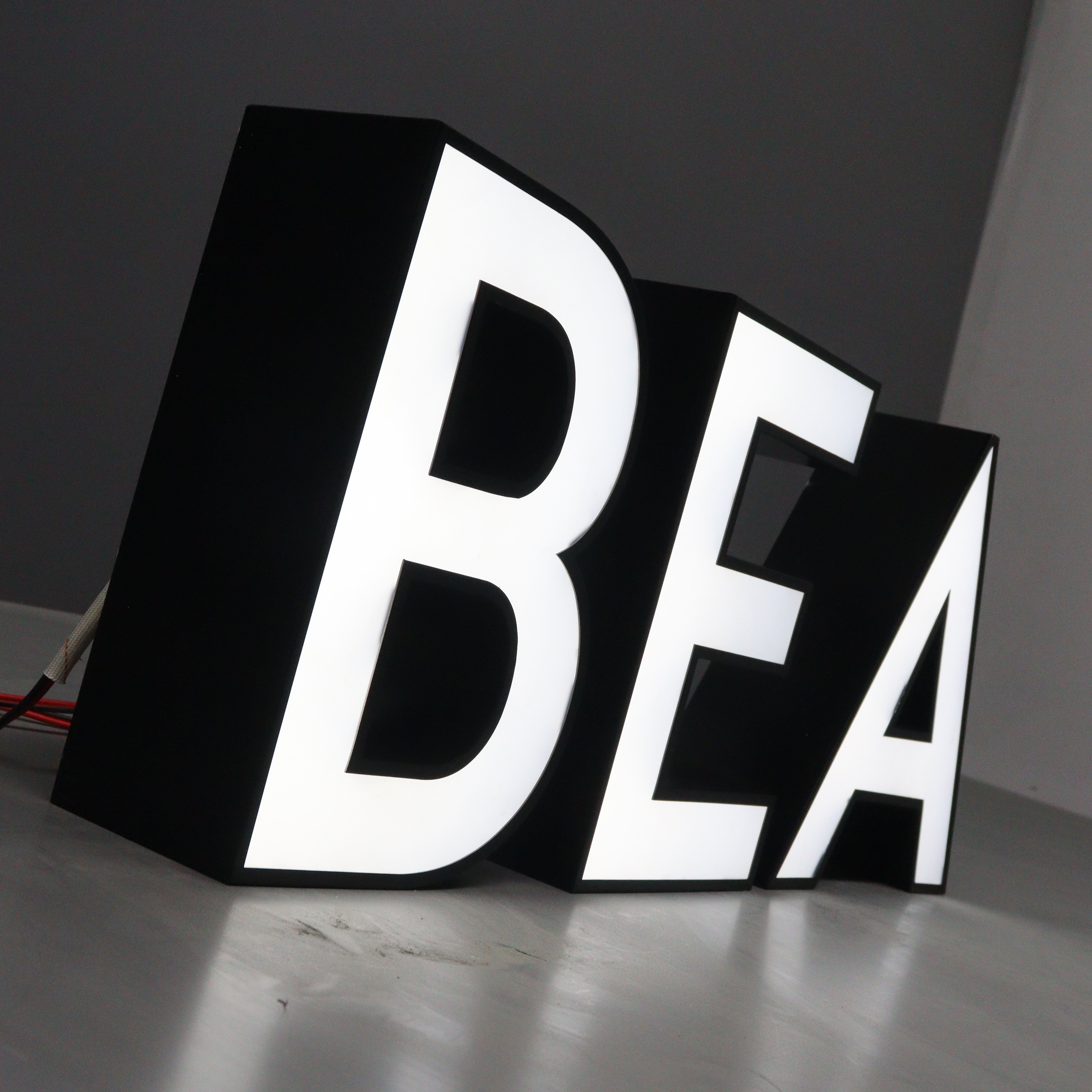 Commercial Sign Board For Business Shop Sign Logo 3D Led Logo Channel Letter Signage Custom Outdoor Advertising Led Sign Board