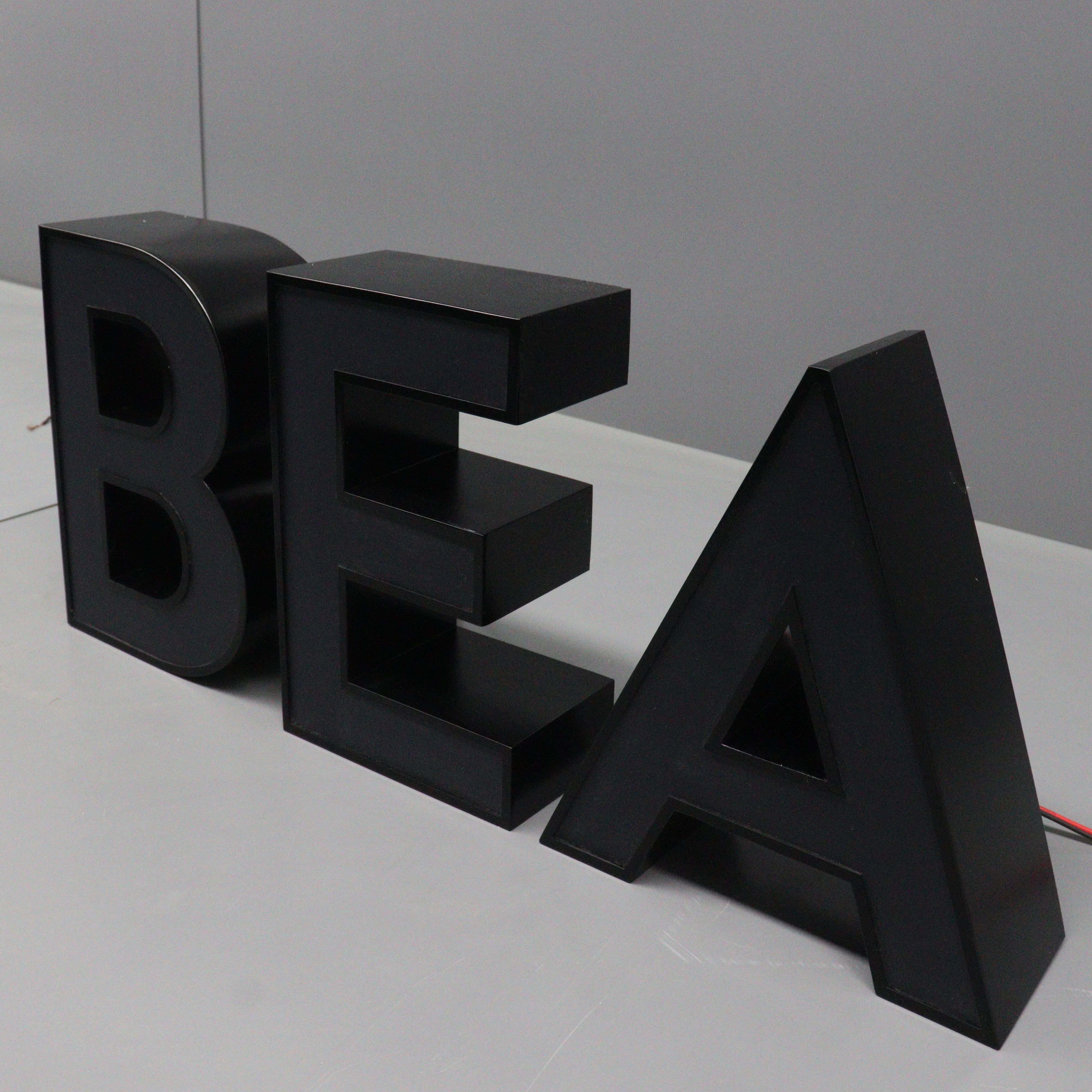 Commercial Sign Board For Business Shop Sign Logo 3D Led Logo Channel Letter Signage Custom Outdoor Advertising Led Sign Board