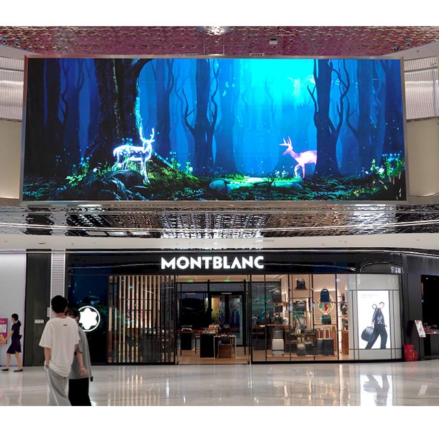 wholesale price 4K BOE SMD P8 3D Outdoor Advertising screen panel in stock gas station led display board