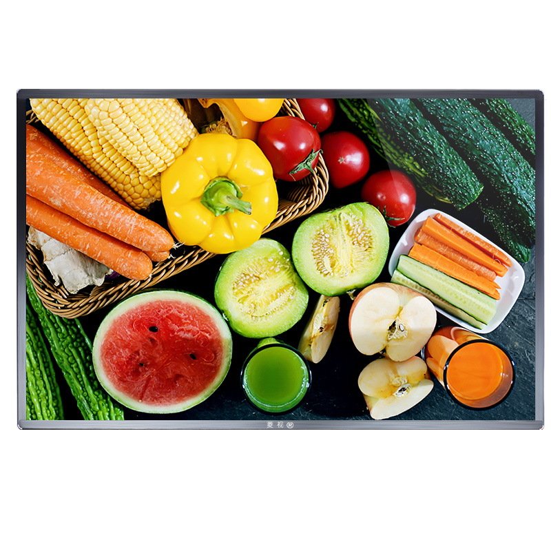 Wall-Mounted Electronic Screen Commercial Advertising Boards Capacitive touch digital signage and displays for supermarket