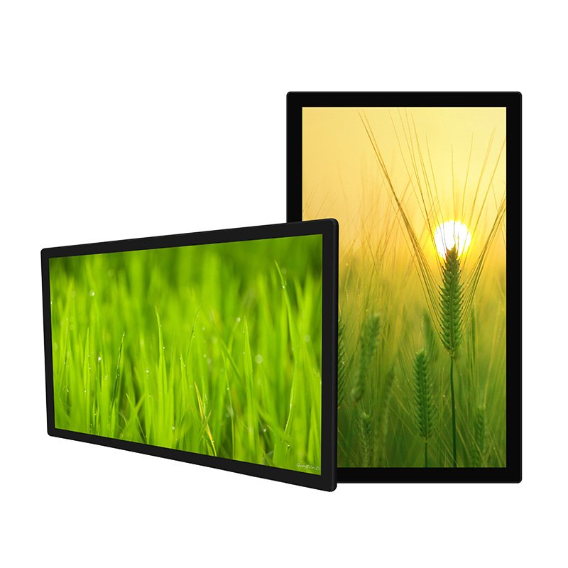 Wall-Mounted Electronic Screen Commercial Advertising Boards Capacitive touch digital signage and displays for supermarket