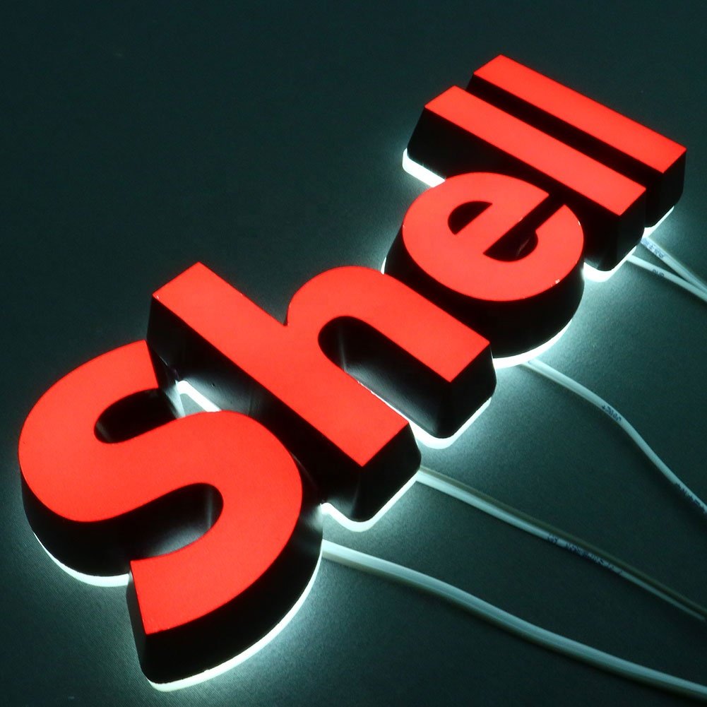 Custom acrylic signage 3d letter outdoor led letteradvertising board acrylic 3d letter sign