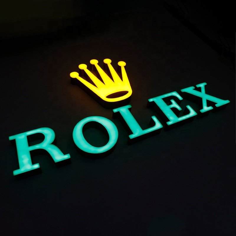 Custom acrylic signage 3d letter outdoor led letteradvertising board acrylic 3d letter sign
