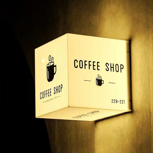 Custom 3D Outdoor Advertising Light Box Illuminated Acrylic Letter Sign Backdrop for Business Promotion