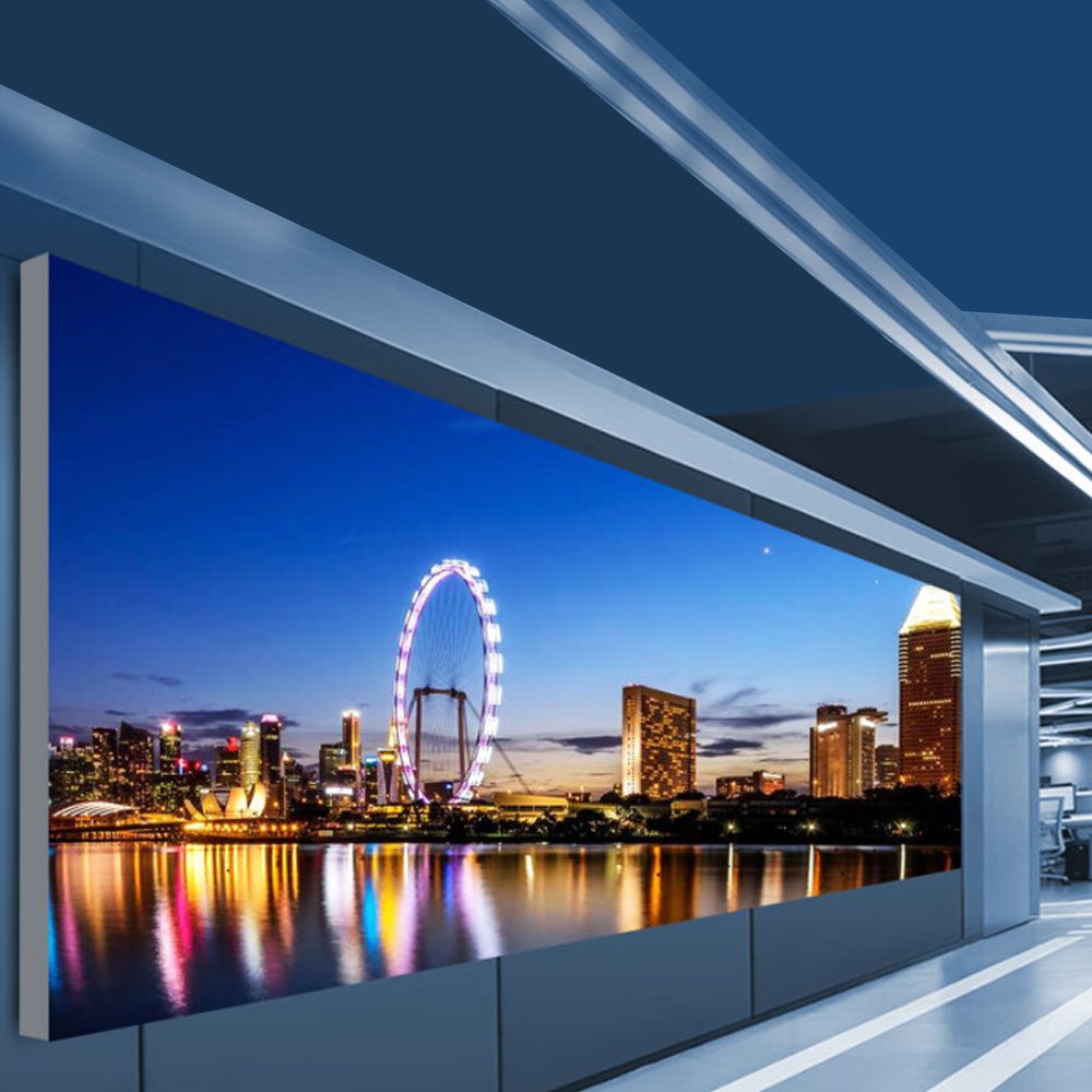 High Contrast LED Monitor Ultra-Small Pixel Pitch LED Screen for Advertising, Programmable Scrolling Sign, Message Board