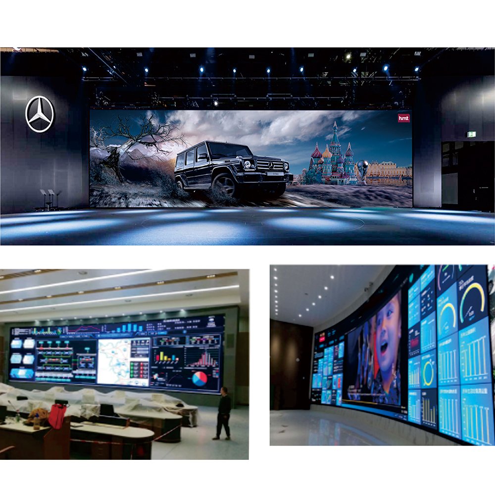 High Contrast LED Monitor Ultra-Small Pixel Pitch LED Screen for Advertising, Programmable Scrolling Sign, Message Board