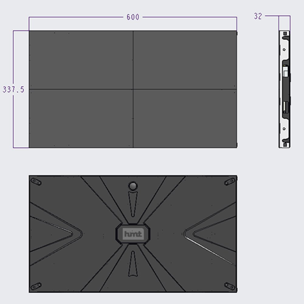 High Contrast LED Monitor Ultra-Small Pixel Pitch LED Screen for Advertising, Programmable Scrolling Sign, Message Board