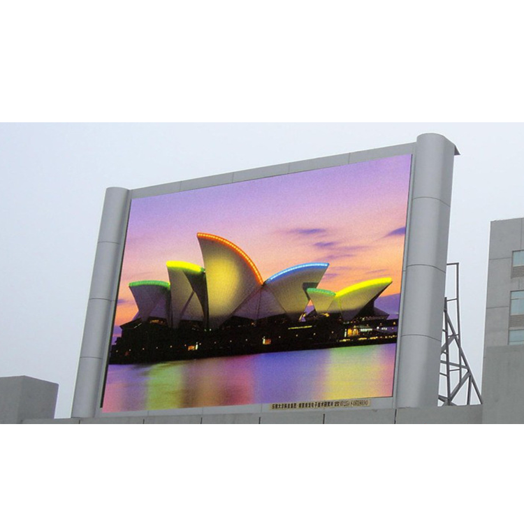 Outdoor Led Advertising Displays With Digital Board Panel Standalone Screens To Road Standing Commercial Sign Billboard