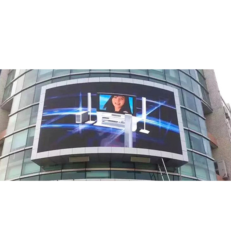 Outdoor Led Advertising Displays With Digital Board Panel Standalone Screens To Road Standing Commercial Sign Billboard