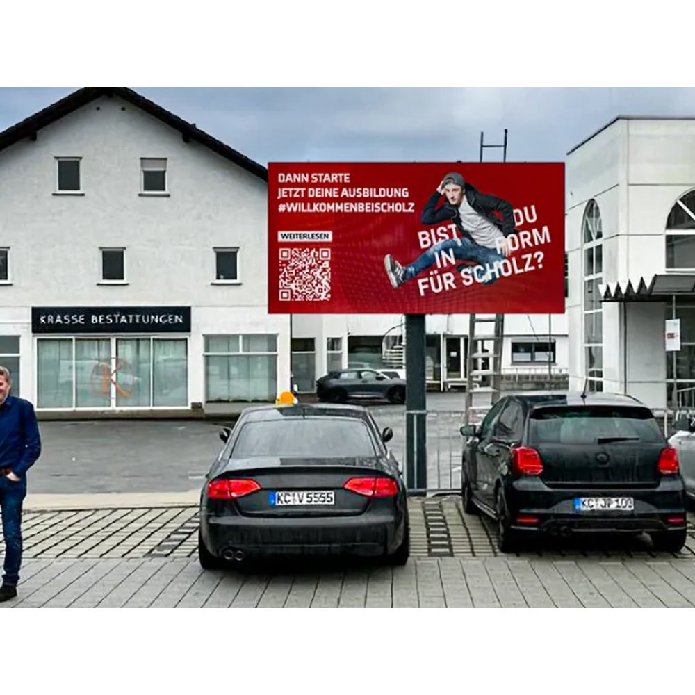 1920*960 P3 Full Color Front Open Led Display Signs Board Double Sided Led Screen Billboard Sign Board for Advertising