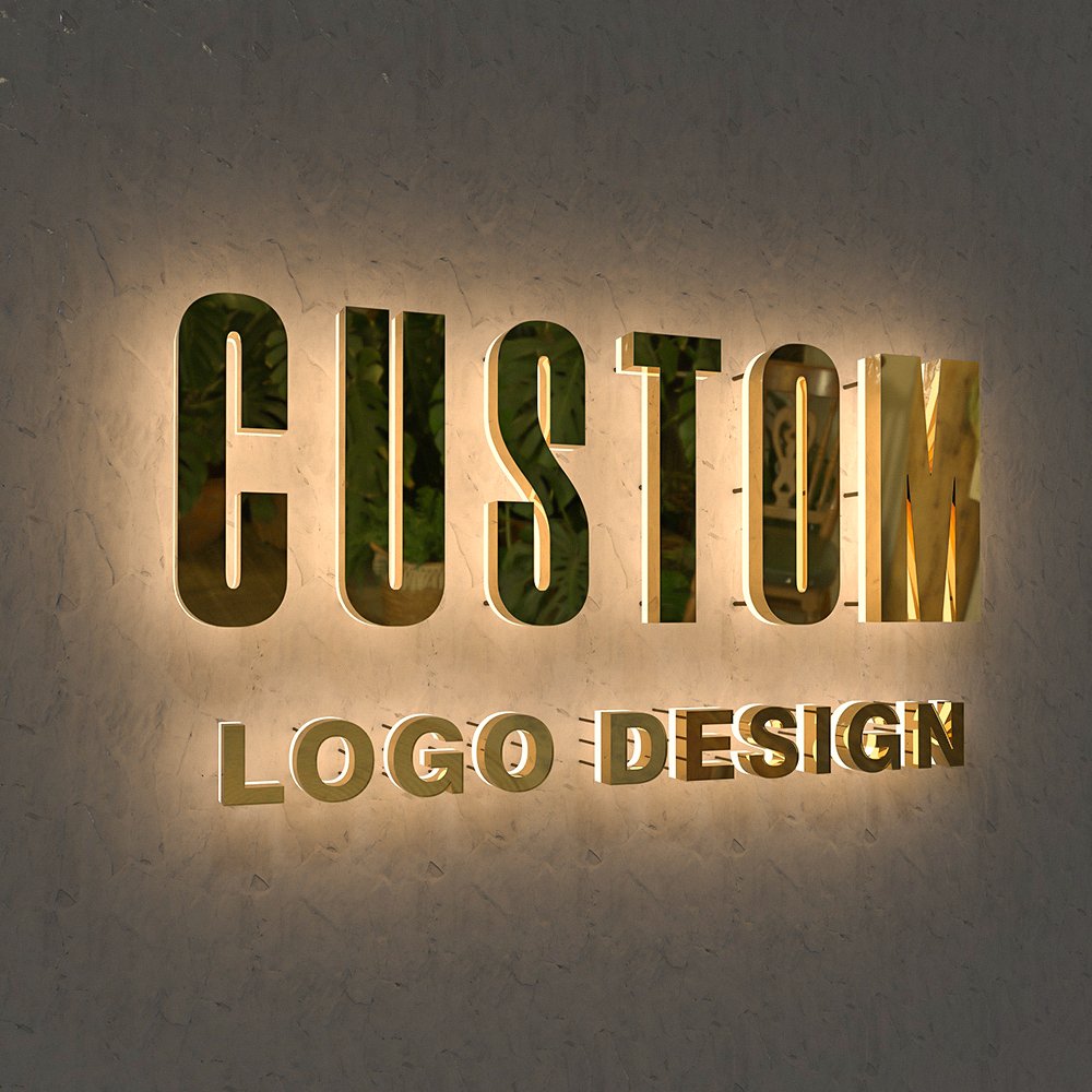 Custom Made Large Frontlit Lighting Channel Letter 3D Logo Sign Pharmacy Shop Advertising Sign