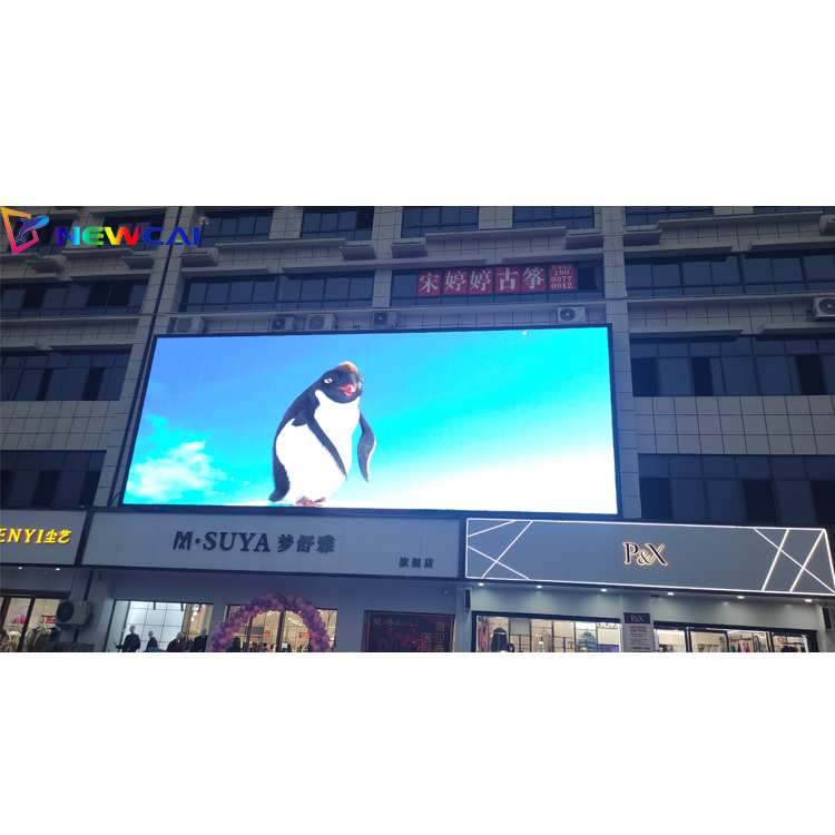 Outdoor Digital Advertising Led Electric Screen Signs Board Roof Top Fixed Wall-Mount Full Graphic Signage Display With Wifiplay