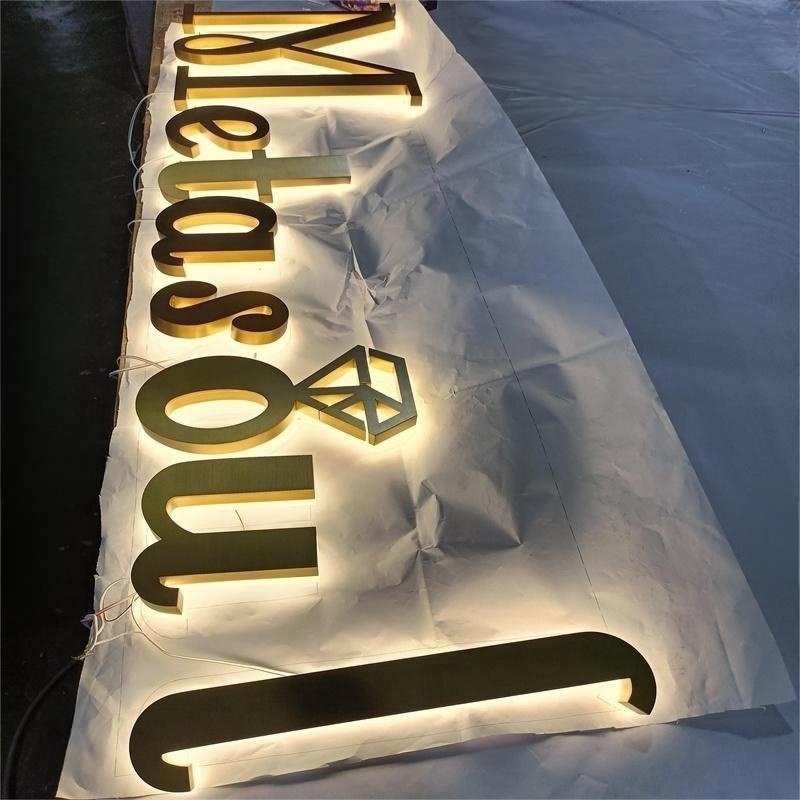New Production Led Building Signs Smoke Shop Optical Shop Sign Board Design Shop Name Sign Board