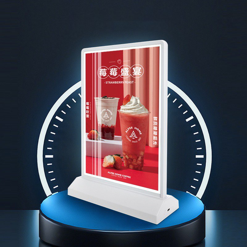 Rectangle Menu LED Light Box Advertising Poster Frame Illumination Billboard Marketing Product LED Light Box