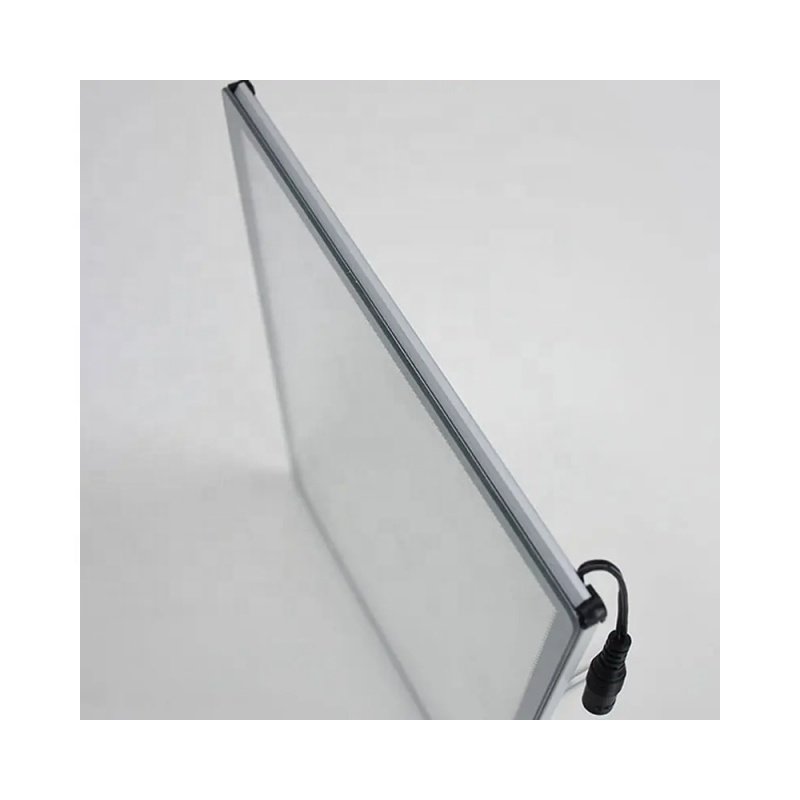 led photo frame light box glass advertising led restaurant menu board