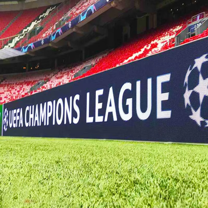 Outdoor Full Color LED Display Retail Store Advertising Digital Poster Football Stadium Perimeter Basketball Court Indoor