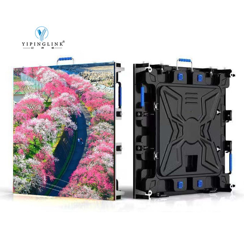 Empty Die-casting Aluminum Empty LED Split Screen Cabinet 640x640mm for LED Digital Signage Displays Panel