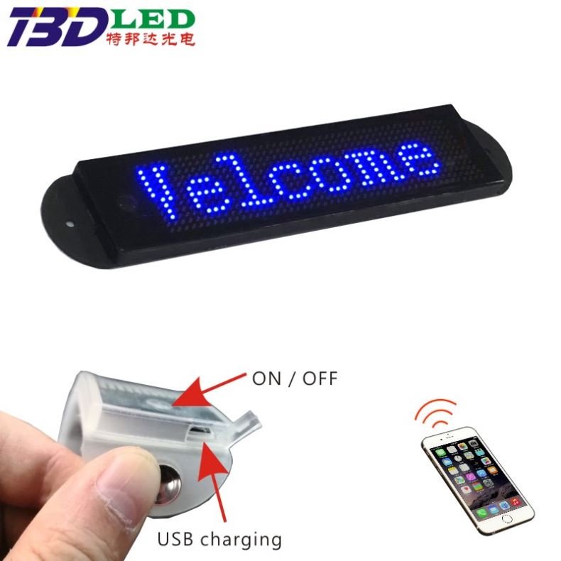 Wireless control programmable text scrolling flexible led module China advertising display Flexible led soft board wearable