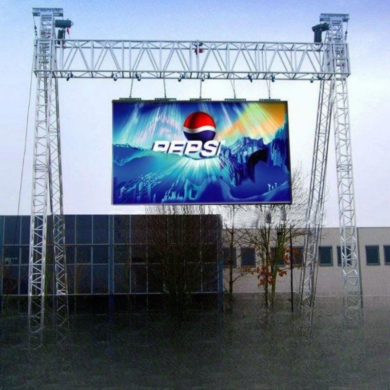P10 Outdoor Advertisement Electronic Waterproof TV Sign LED Board Digital Screen Advertising LED Display Panel Billboard