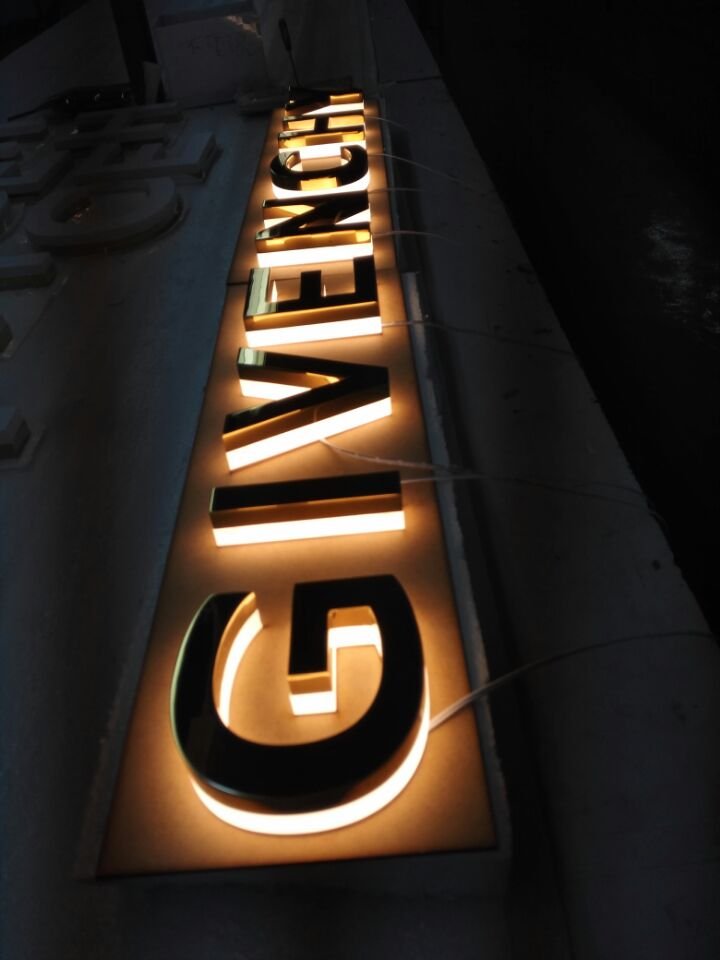 New design hotel aluminum electronic letter boards for advertising