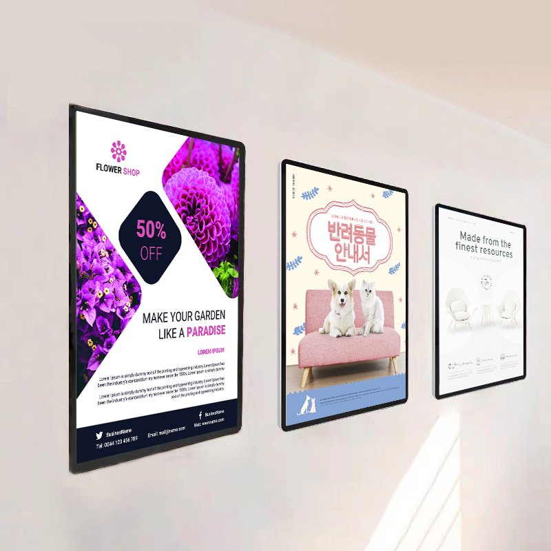 Custom Marketing Restaurant Slim Led Poster Light Box Outdoor business sign Led Advertising Light Box