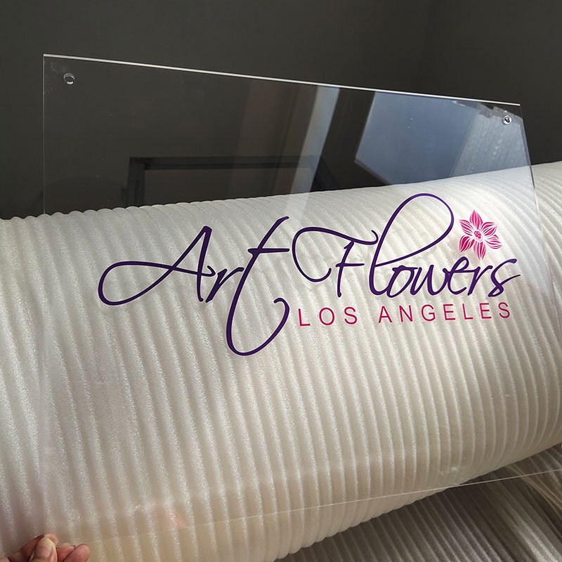 Plexiglass Plaque Custom Company 3D Logo Plastic Sign Board Uv Printing Acrylic Signage