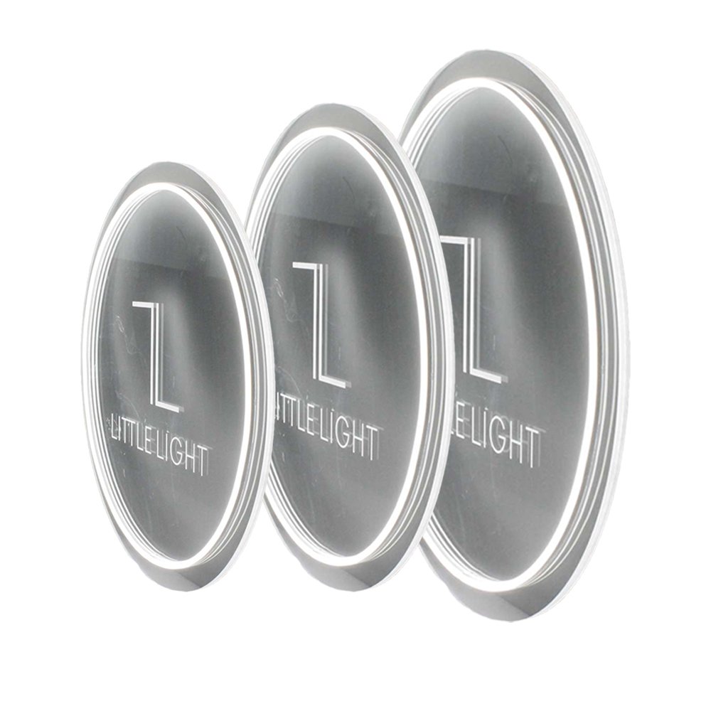 Acrylic Signage Board Interior Backlit Marquee Outdoor Advertisement Circle Salon Led Sign