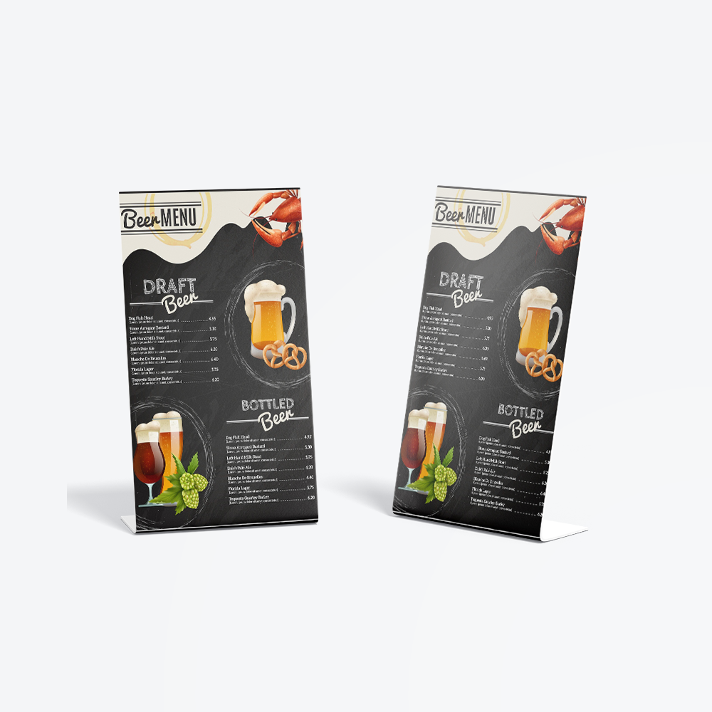 Custom advertising and display PVC board digital UV printing advertising stand poster board
