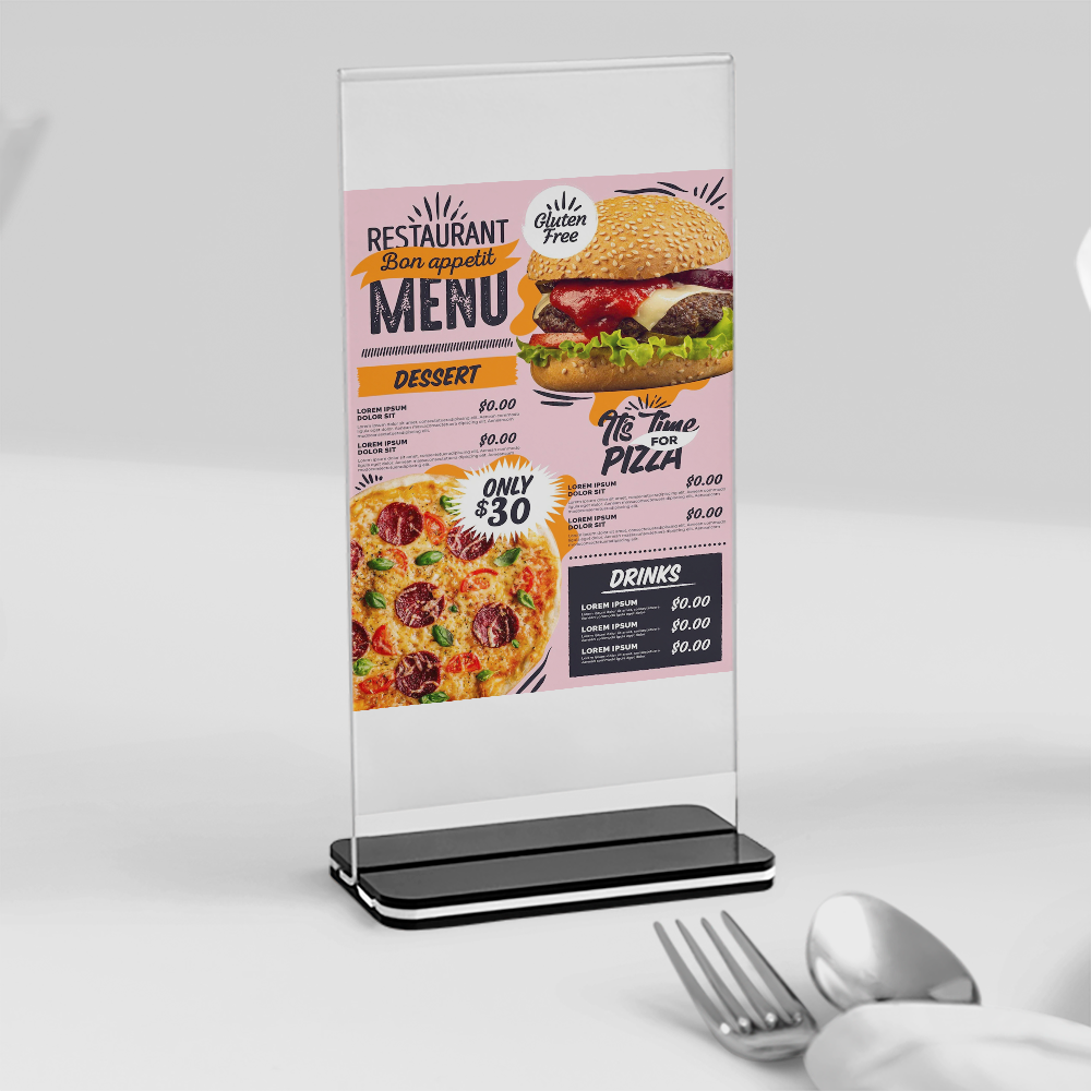 Custom advertising and display PVC board digital UV printing advertising stand poster board