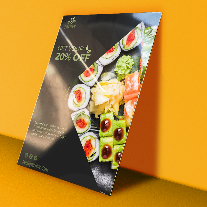 Custom advertising and display PVC board digital UV printing advertising stand poster board