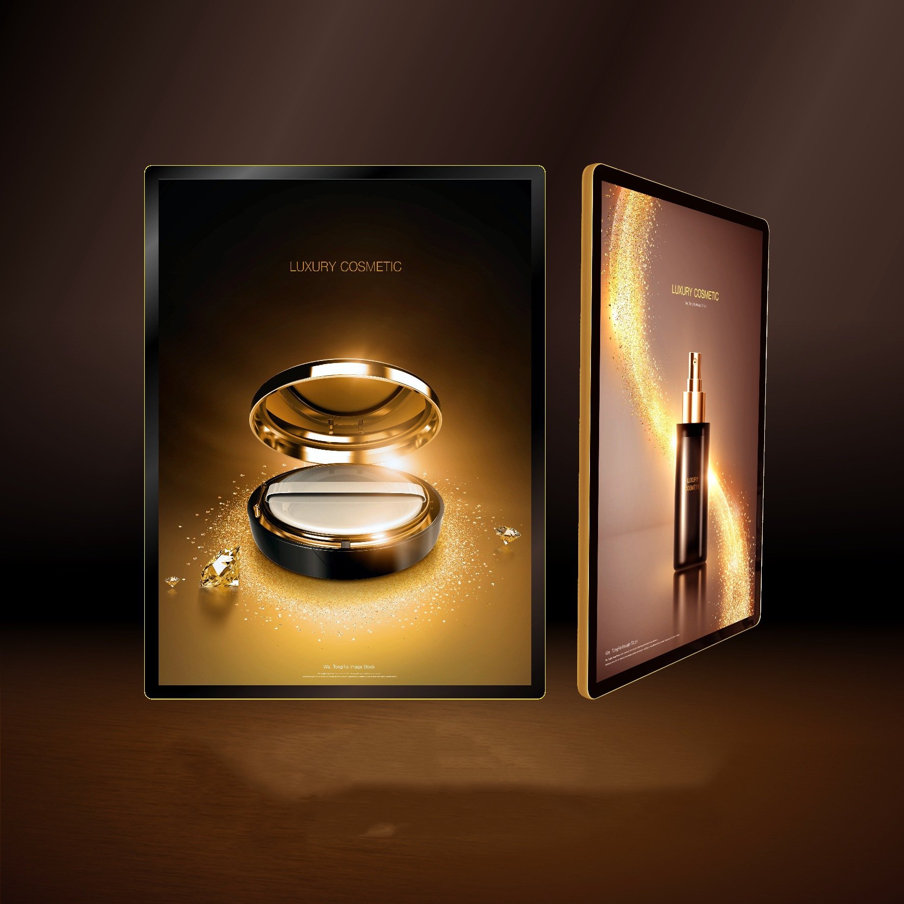 Slim Light Box Led Light Poster Advertising For Restaurant Cinema Menu Board Glass Light Box