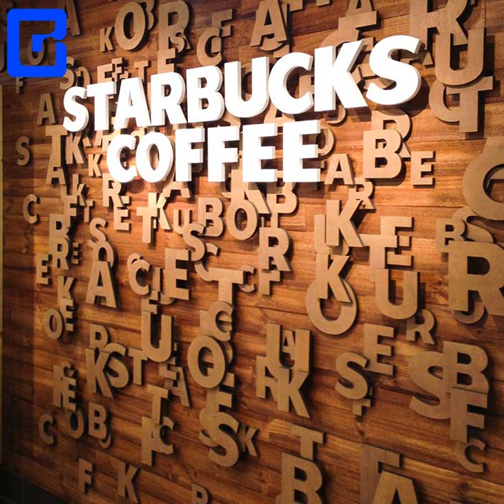 Manufacturer direct sale wall signage custom pvc 3d letter sign