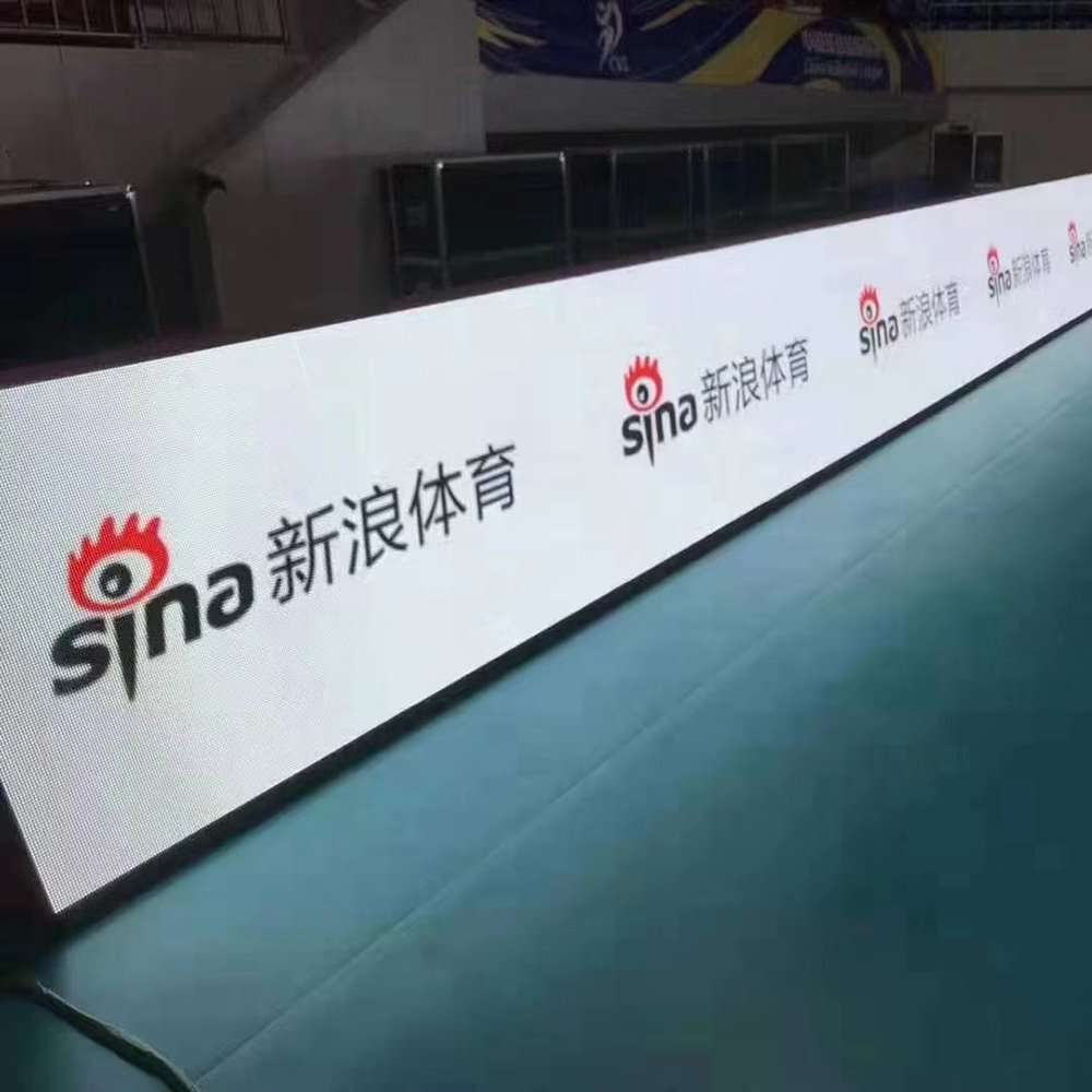 P10 Stadium LED display/Sport advertising LED sign board/Soccer Perimeter led screen