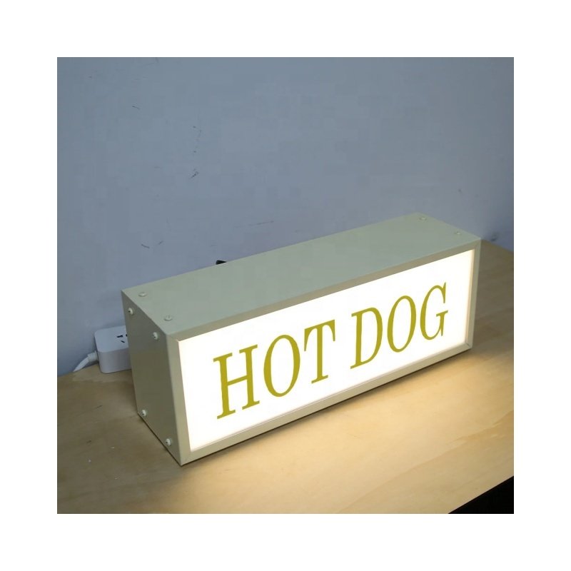 Led Luminous Signs Customized Signboard Double-Sided Single Side Lightbox Advertising Lighting External Sign Shop Display