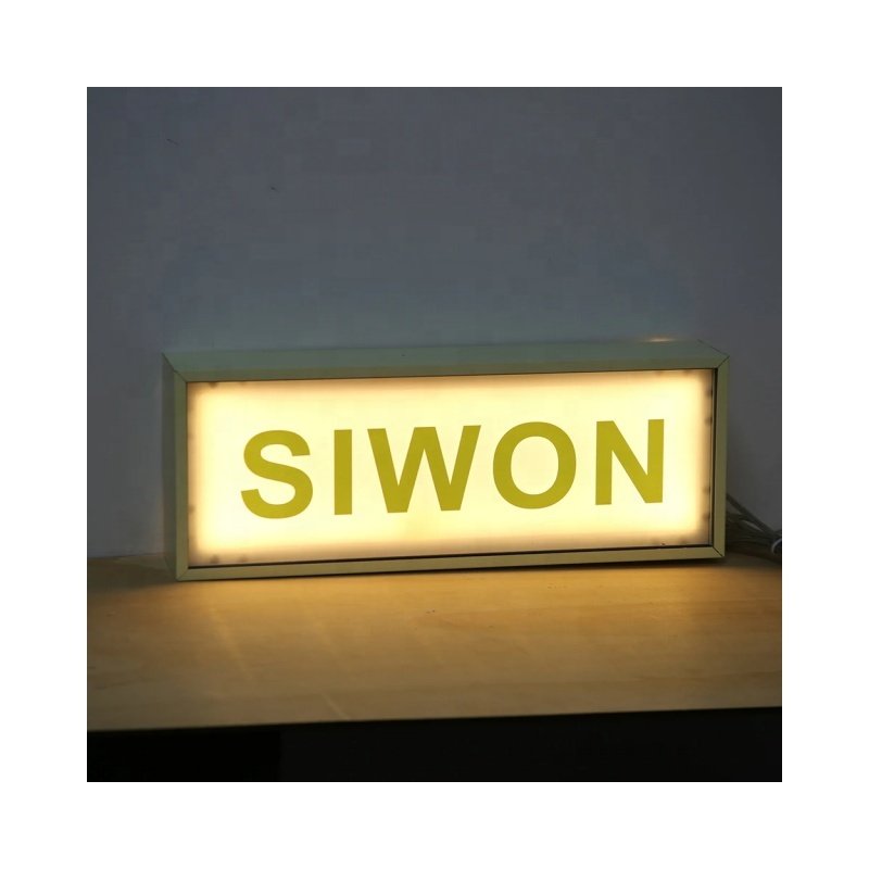 Led Luminous Signs Customized Signboard Double-Sided Single Side Lightbox Advertising Lighting External Sign Shop Display