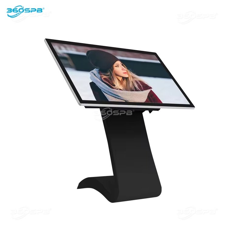 360SPB| ITK55S Free Standing 55 Inch Android 11 OS Touch Screen Interactive Board Screen Player Totem Information Kiosk