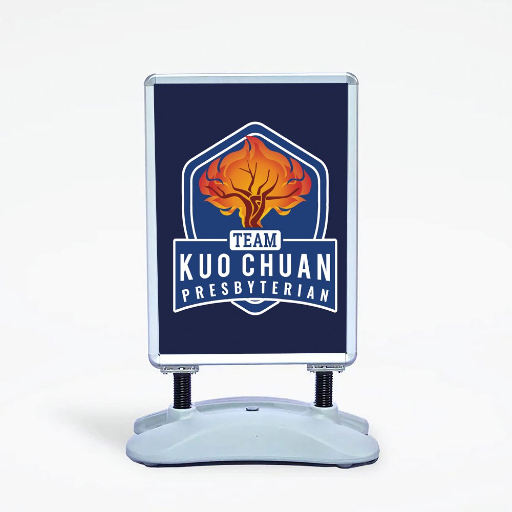 Rectangular shape Signs Aluminum Posters with Water Base Outdoor High Quality Menu Display Stand Advertising Boards
